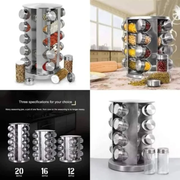 Stainless Steel Spice Rack