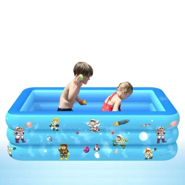 Inflatable Swimming Pool with Pumper - Image 4